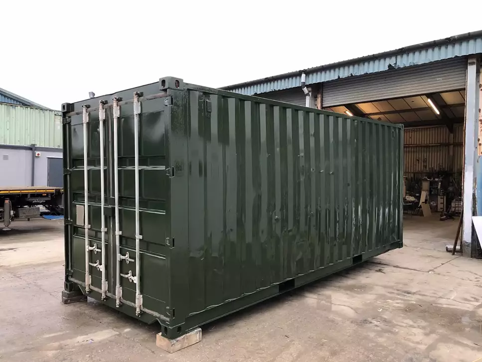 Ref: Container257 Once used 20ft container £3,000 +VAT